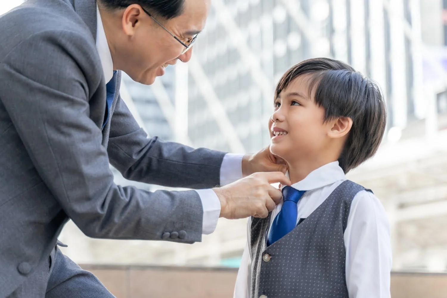 father and his son business