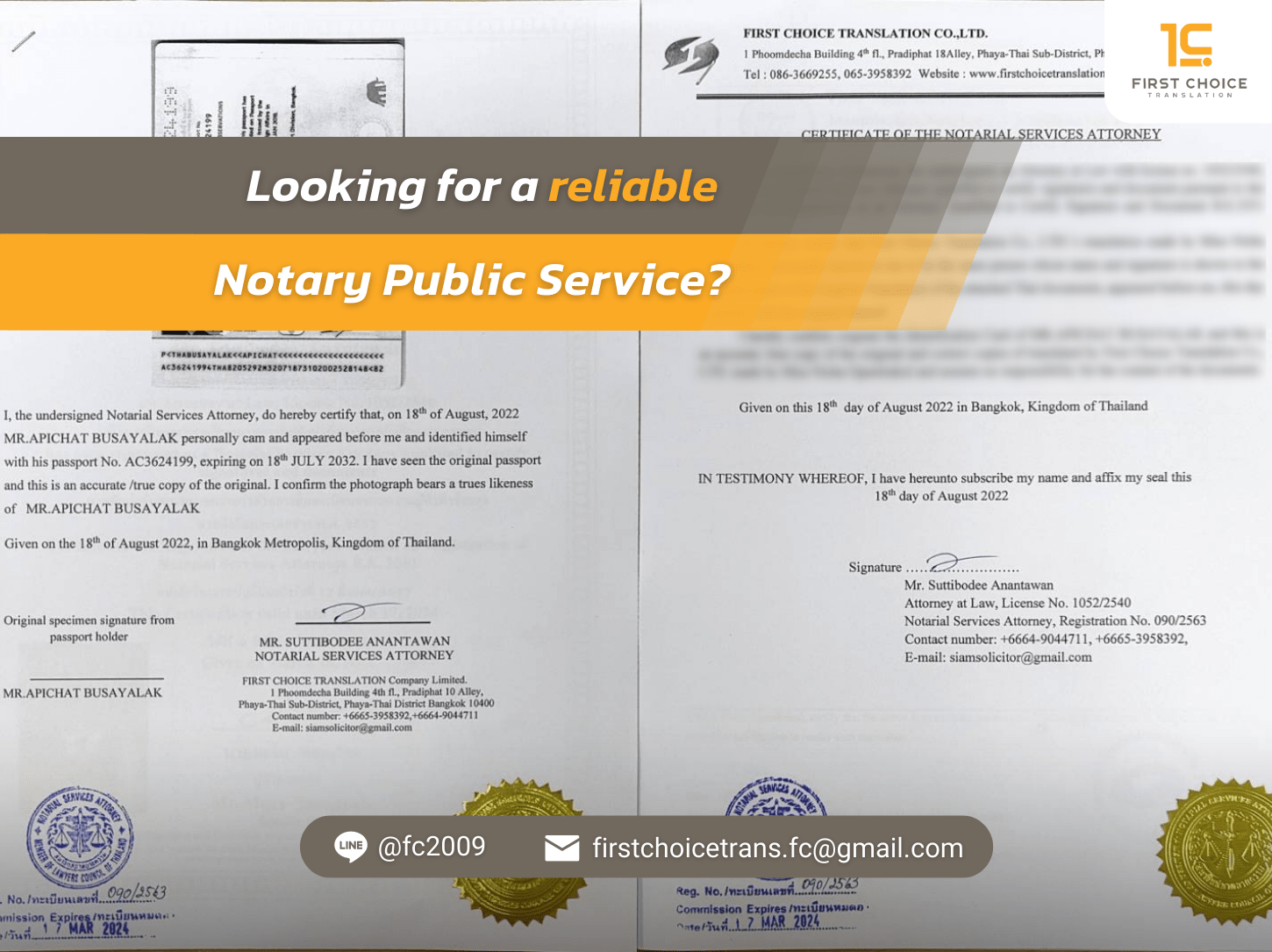 Looking for a reliable Notary Public Service? FCT