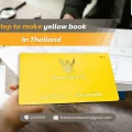 Step to make yellow book in Thailand