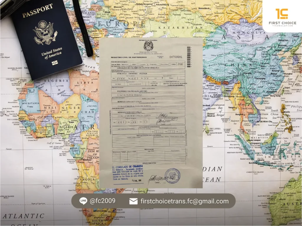 ตัวอย่าง เอกสารทะเบียนสเปน 7 ตัวอย่าง เอกสารทะเบียนสเปน 7